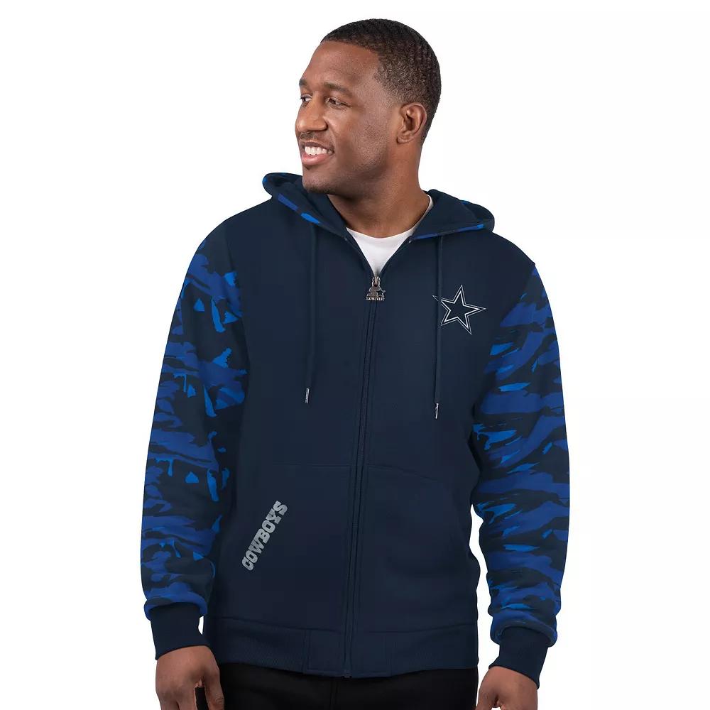 Men's Starter Royal Buffalo Bills Thursday Night Gridiron Full-Zip Hoodie,  Product Image