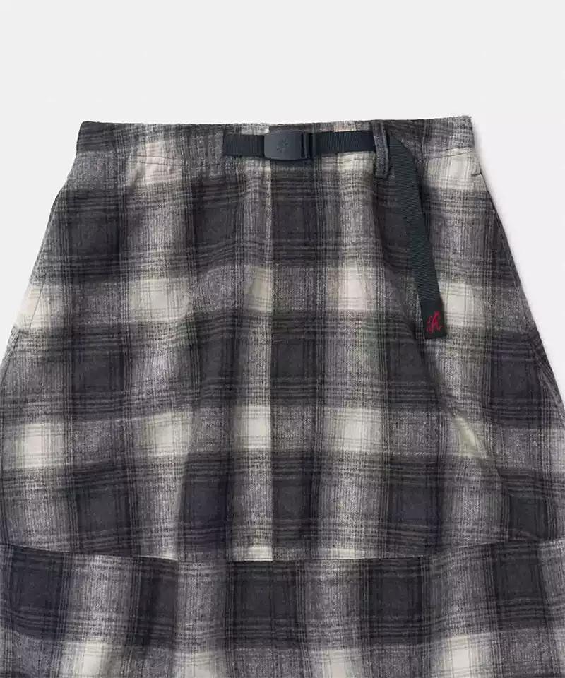 Wool Paneled Skirt Female Product Image