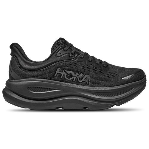 HOKA Womens HOKA Bondi 9 - Womens Shoes Black/Black Product Image