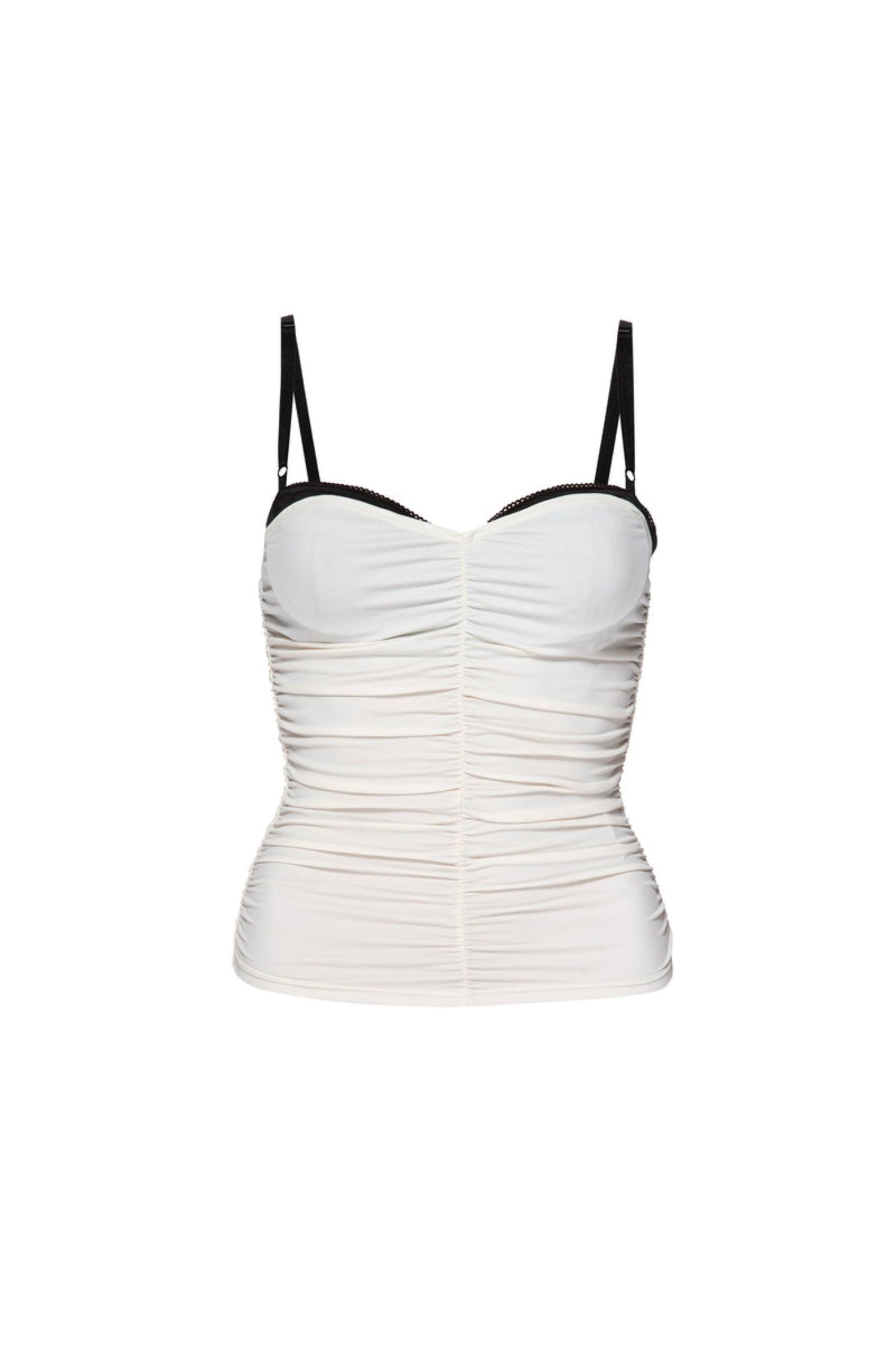 RENZO TUBE TOP - CREAM Product Image