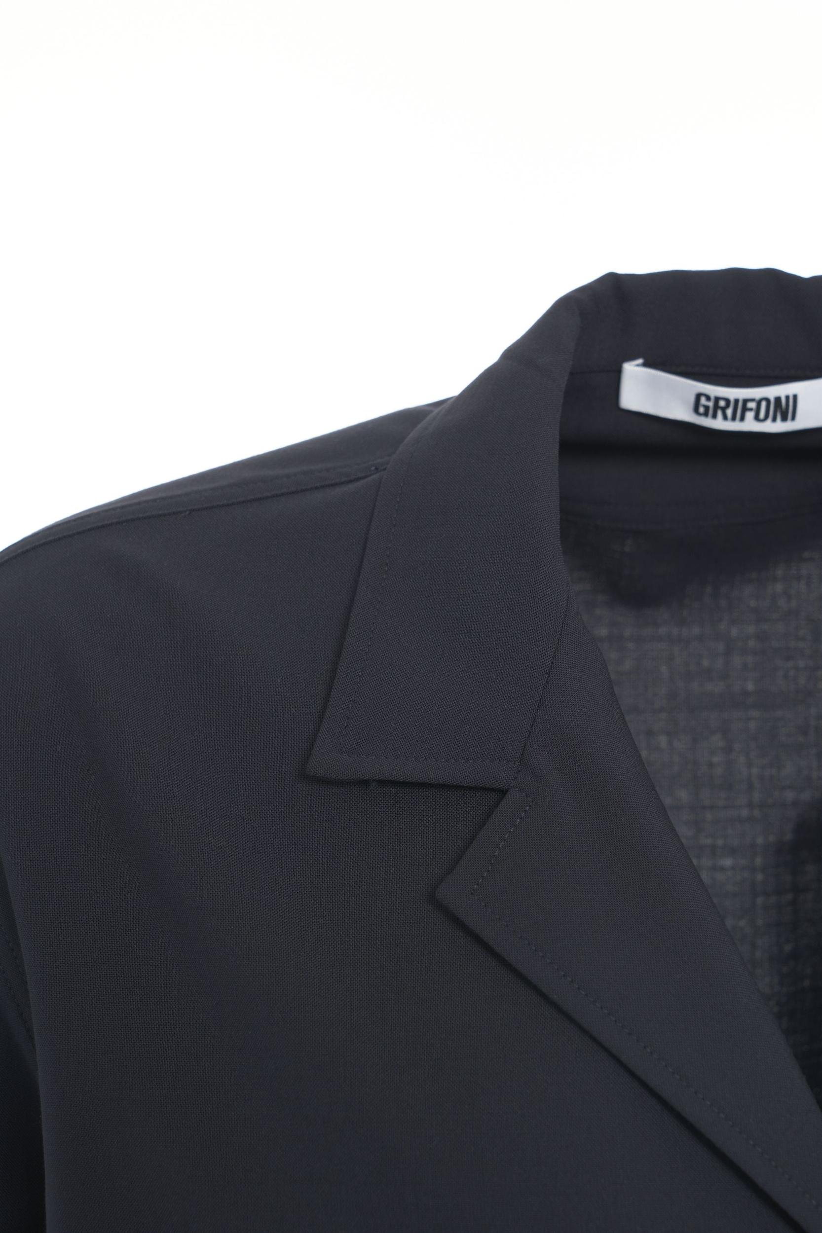 Virgin wool blend overshirt Product Image