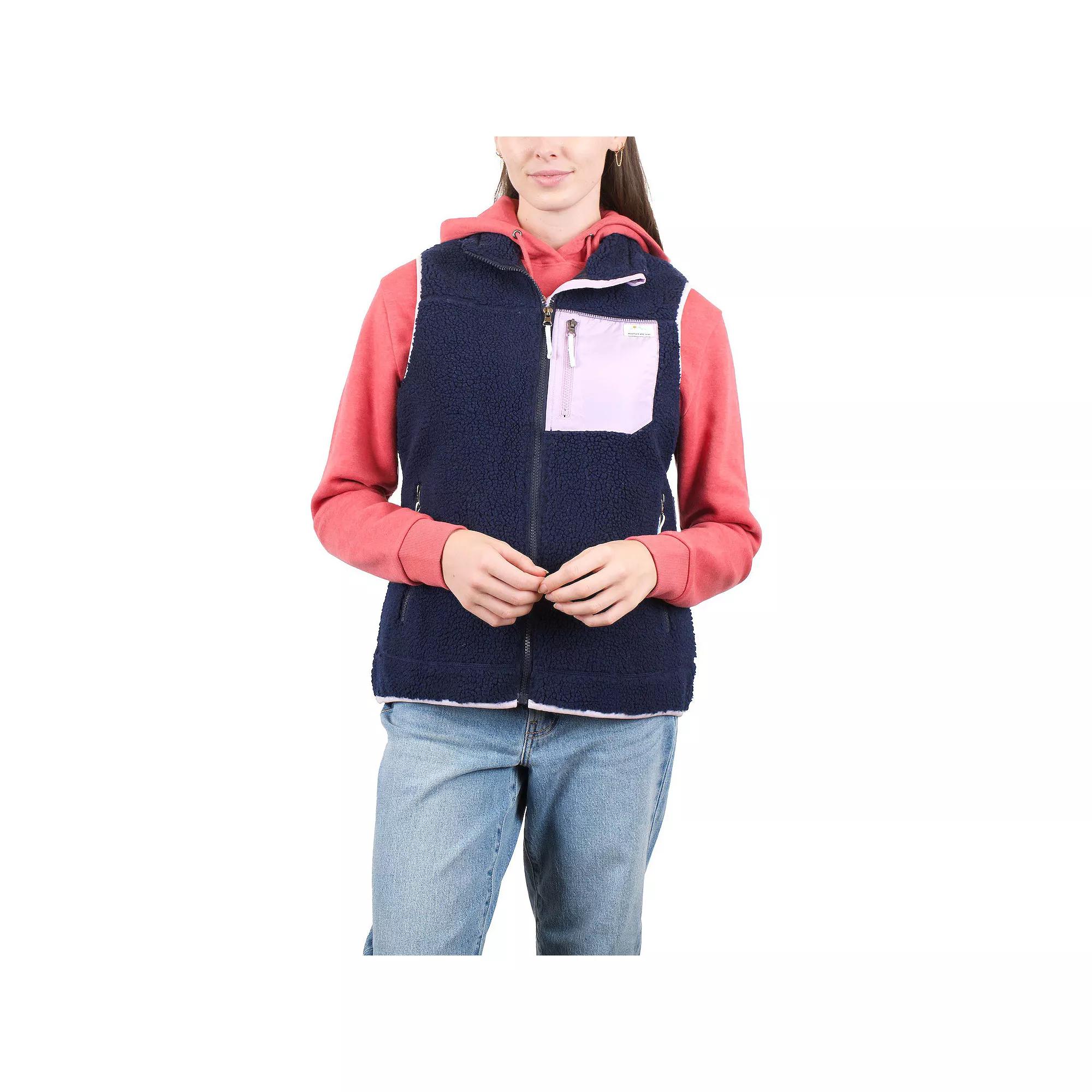 Womens Mountain and Isles Colorblock Vest Product Image