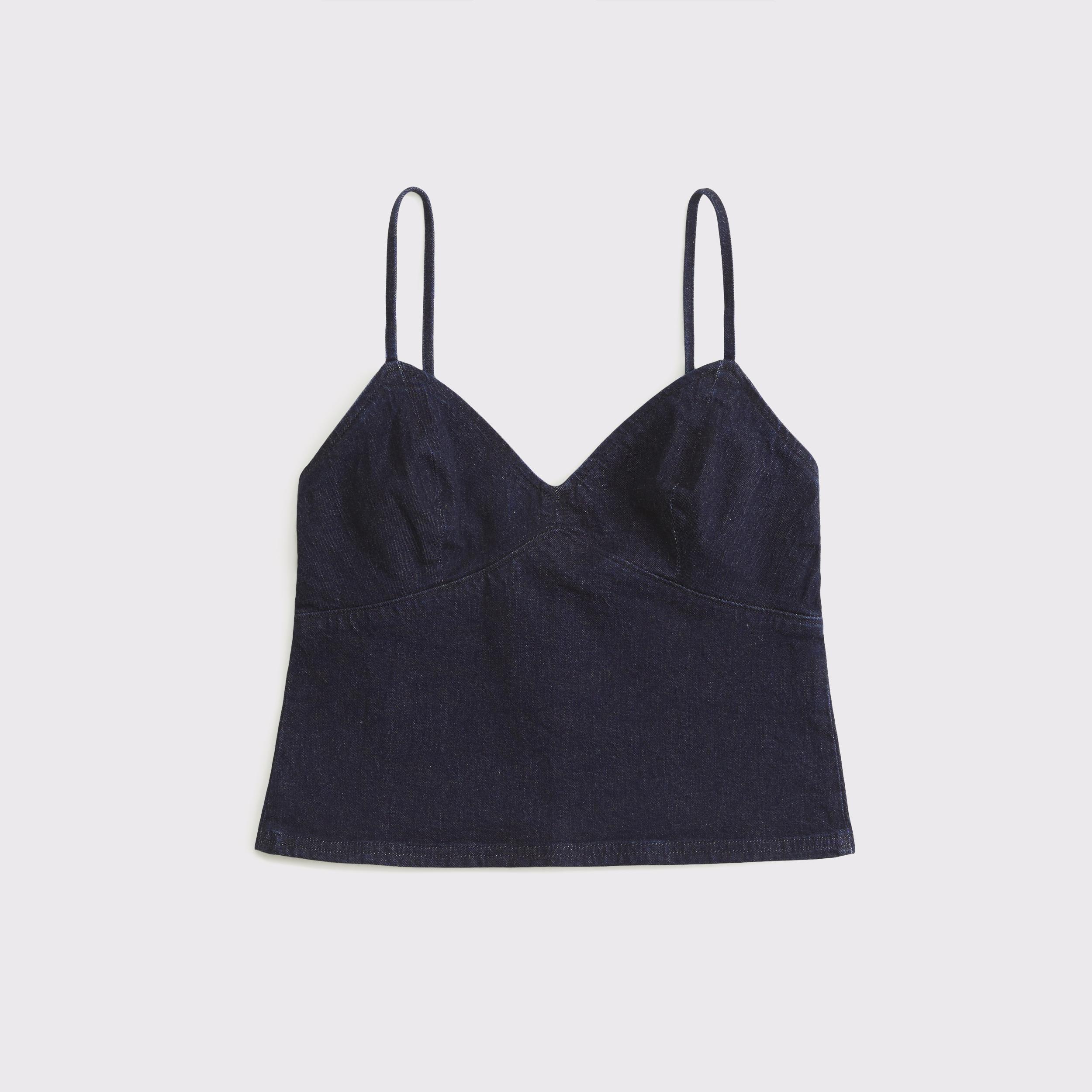 Denim Babydoll Cami Product Image