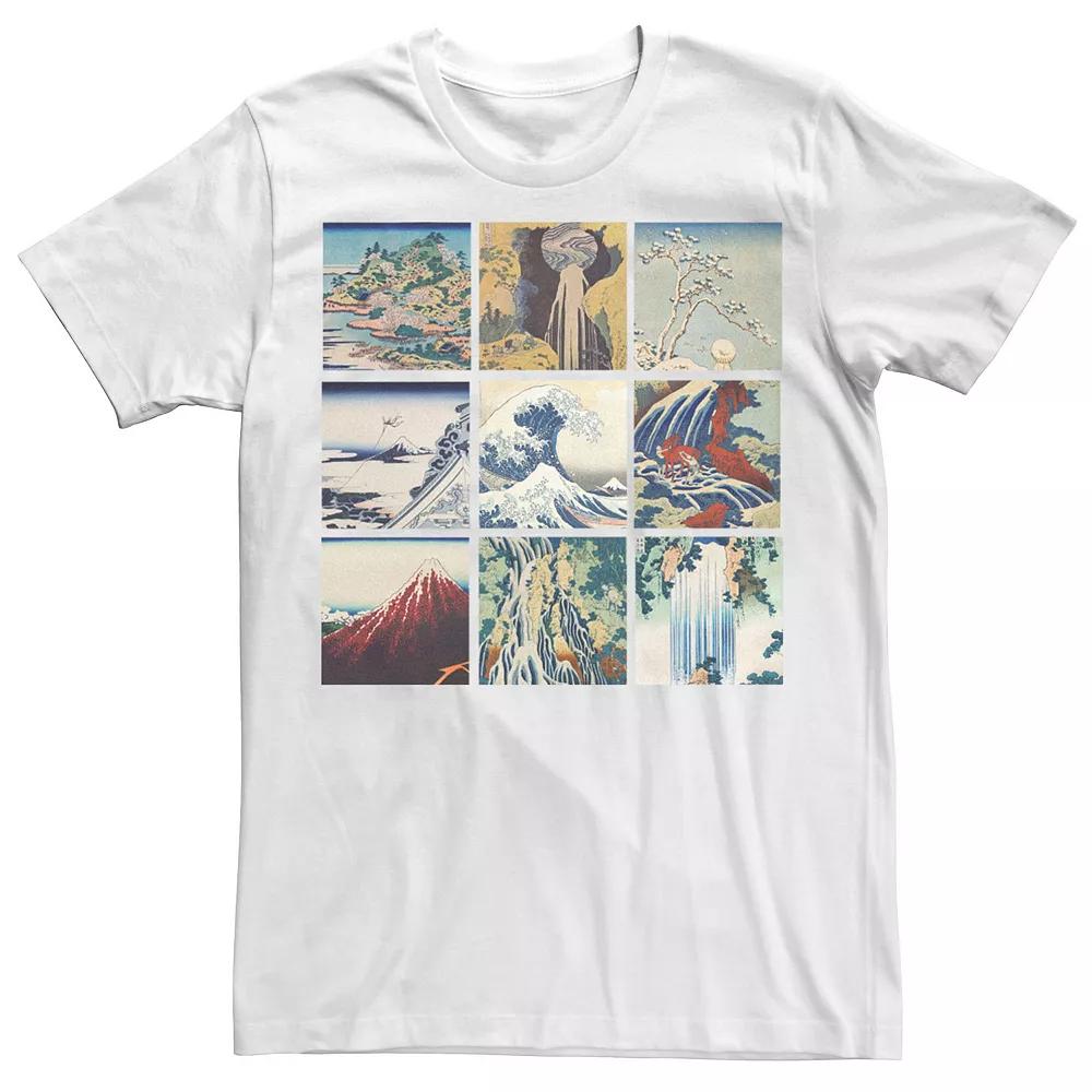 Men's Fifth Sun Katsushika Hokusai Landscapes Panel Tee,  Product Image