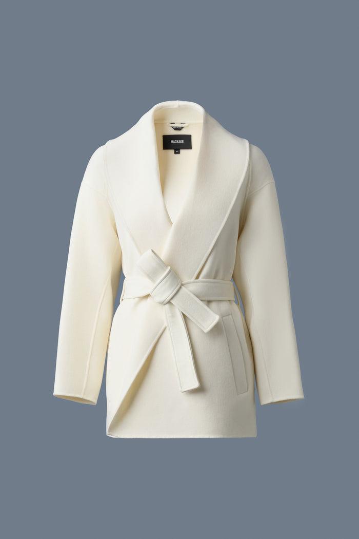 Mackage Tyra Double-Face Wool Robe Jacket Product Image