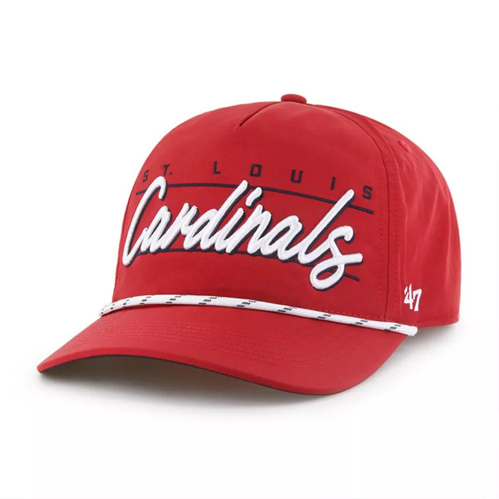 Men's '47  Red St. Louis Cardinals Condor Hitch Adjustable Hat Product Image
