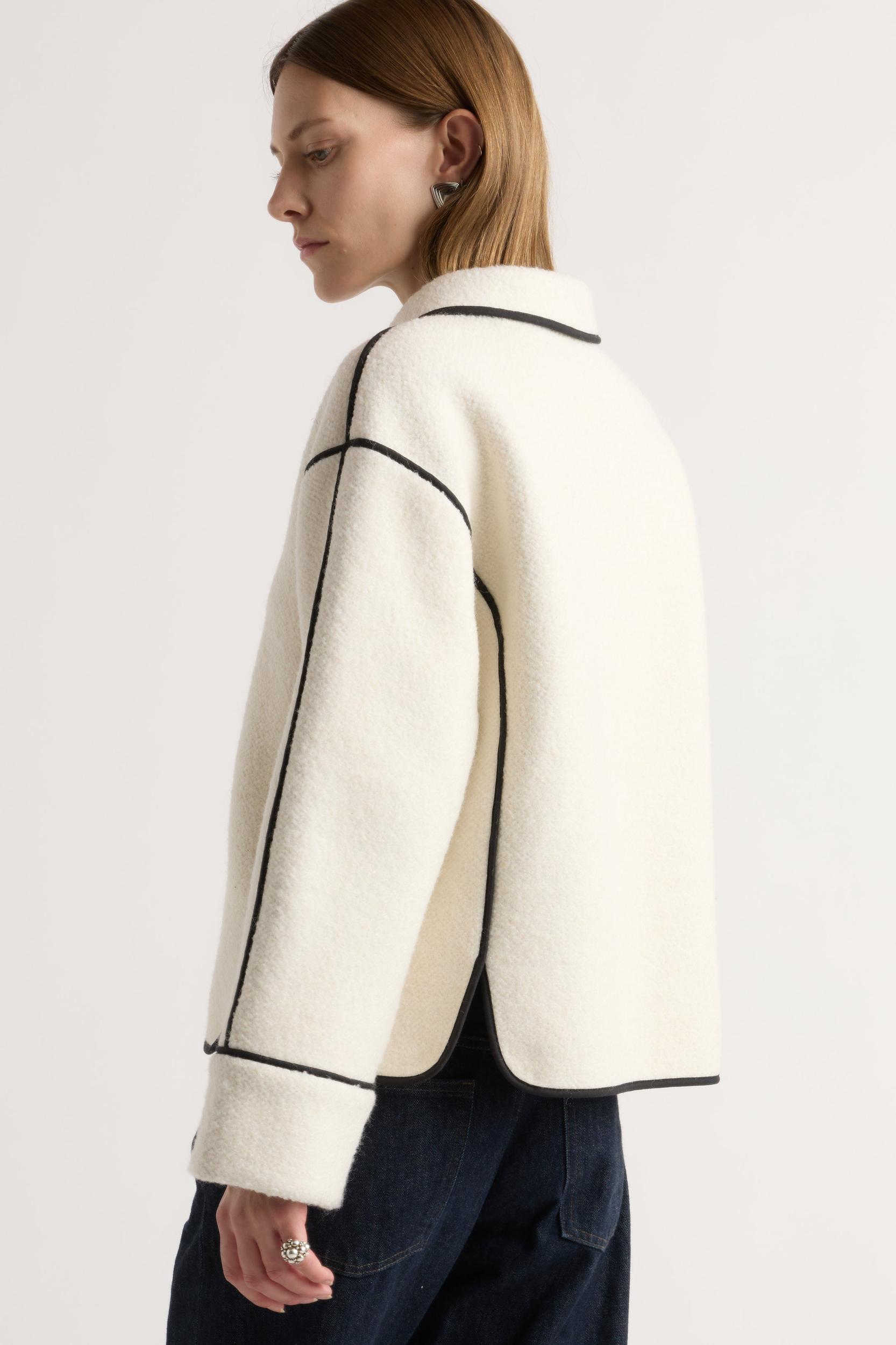 Madison Contrast Trim Coat Product Image