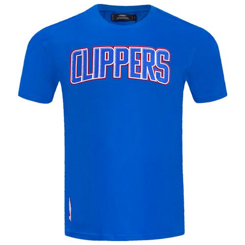 Pro Standard Mens Pro Standard CLIPPERS CLASSIC CHENILLE SJ TEE - Mens Black Product Image