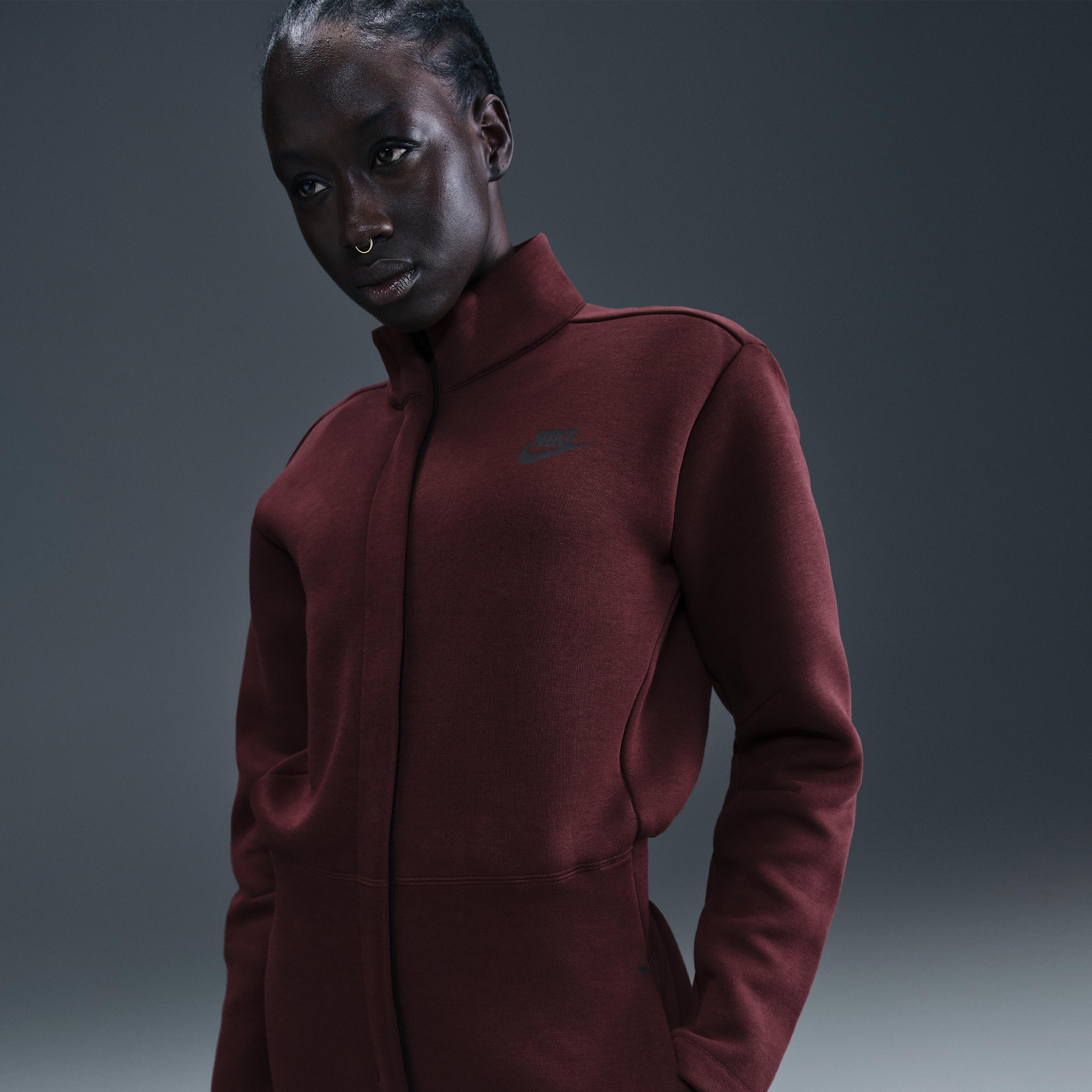 Womens Nike Sportswear Tech Fleece Jumpsuit | HV4095-652 Product Image