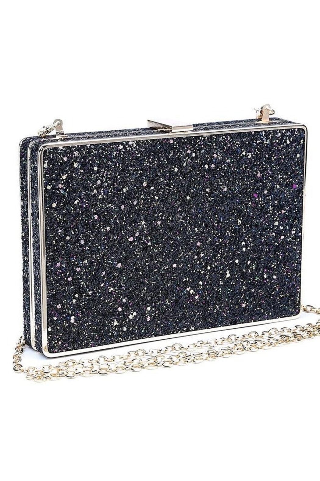 Edith Glitter Clutch Product Image