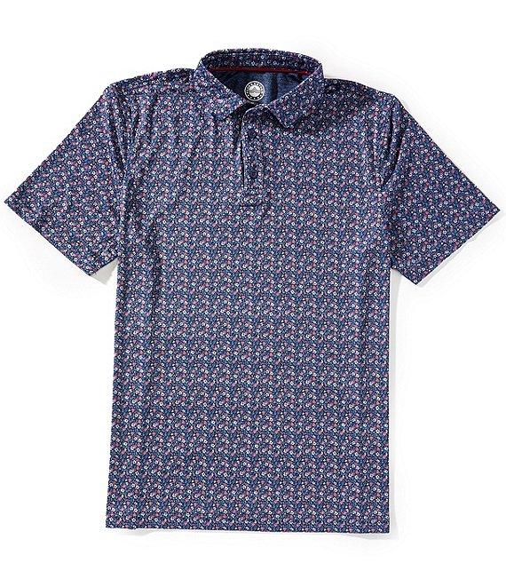 Flag And Anthem Higgins Americana Short Sleeve Polo Shirt Product Image