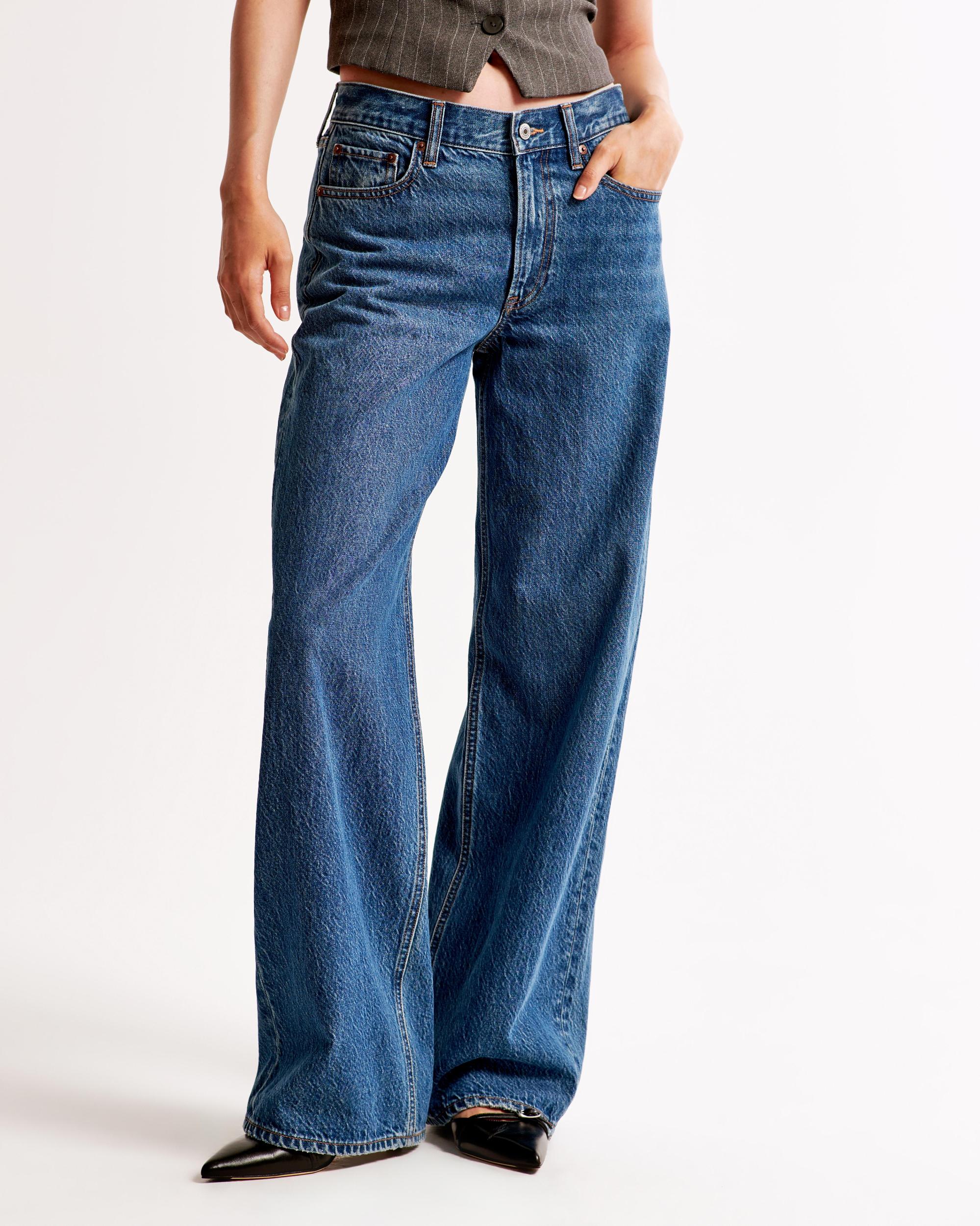Low Rise Ultra Loose Jean Product Image