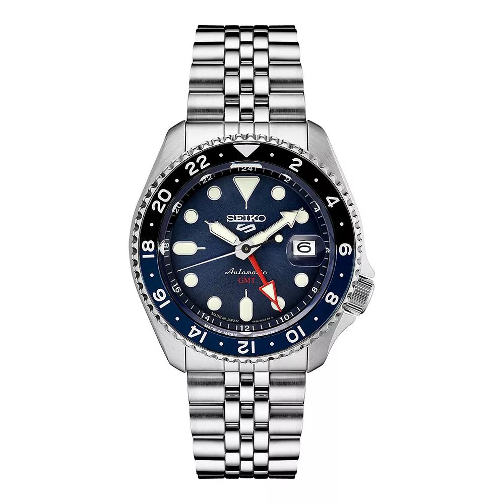 Mens Seiko 5 Sports Automatic Watch - SSK001 Blue Product Image