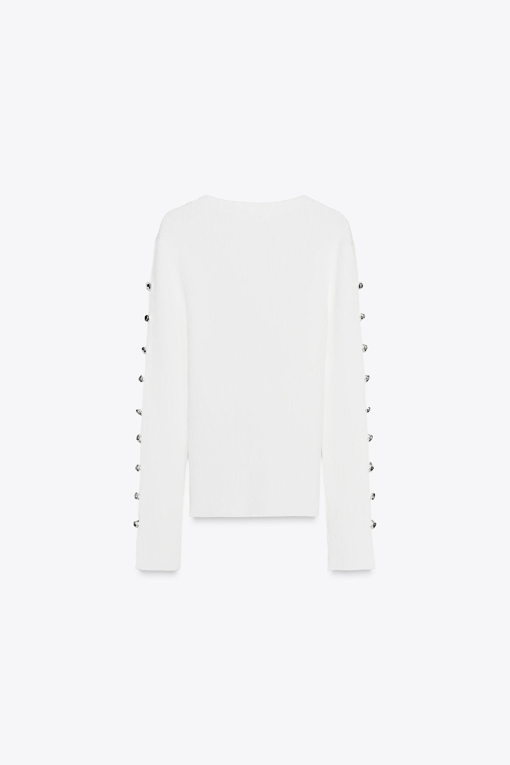 RIBBED KNIT TOP Product Image