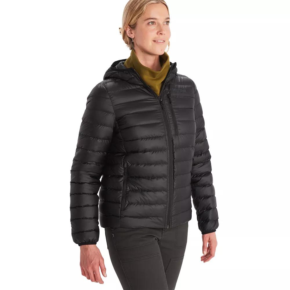 Women's Marmot Highlander Down Jacket, Size: Small, Black Product Image