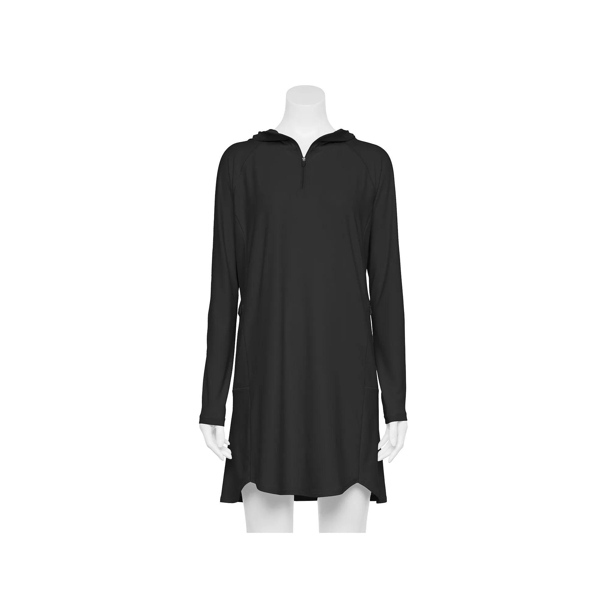 Women's Tek Gear® Ultrastretch Sun Gear Dress, Size: XS, Mineral Black Product Image