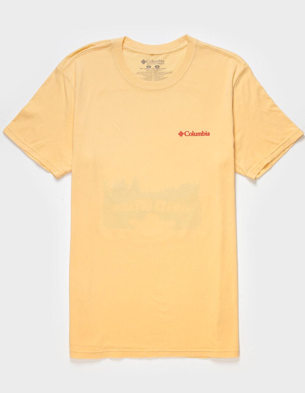 COLUMBIA Gelid Mens Tee - YELLOW Product Image