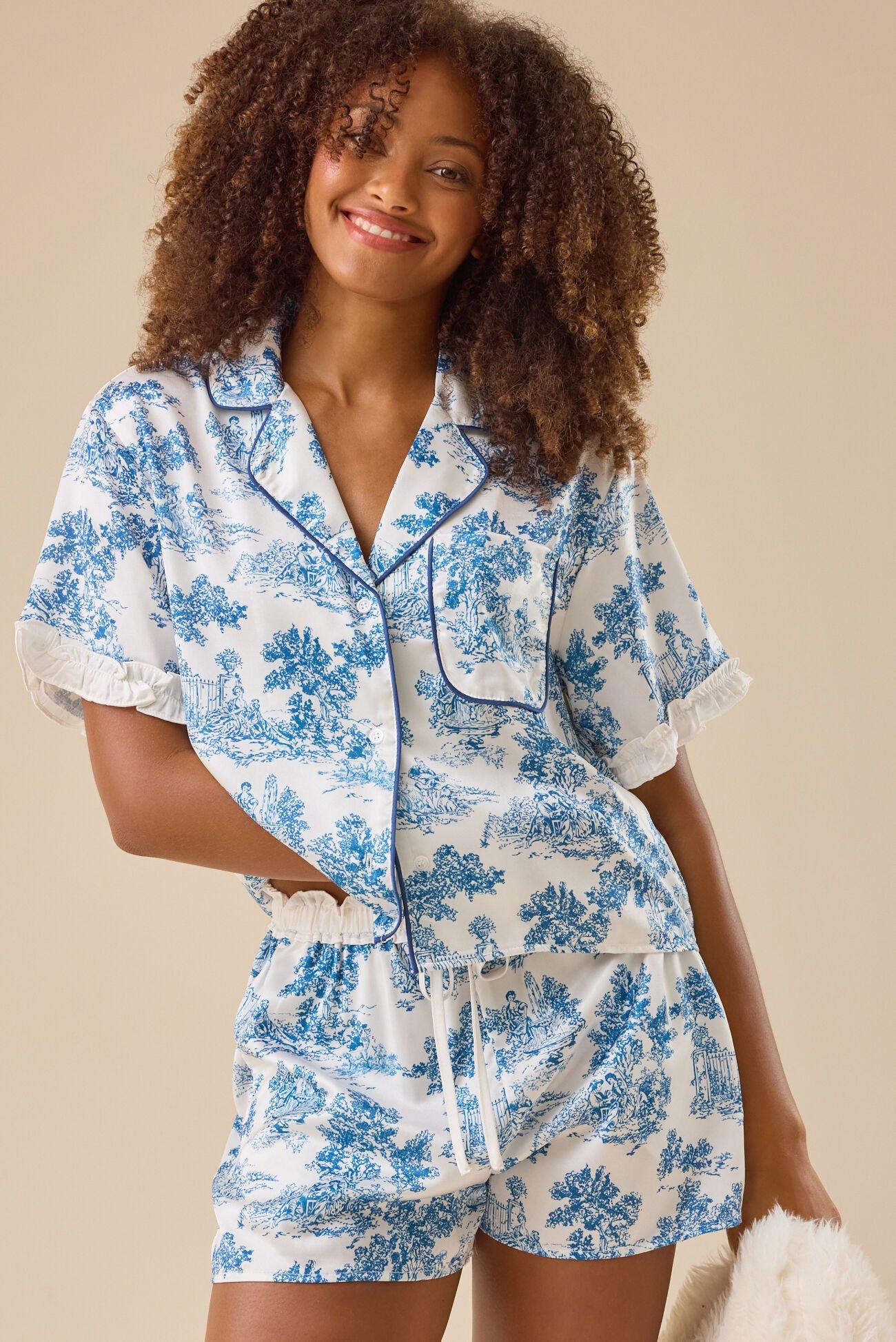 Ariana Satin Sleep Top Product Image