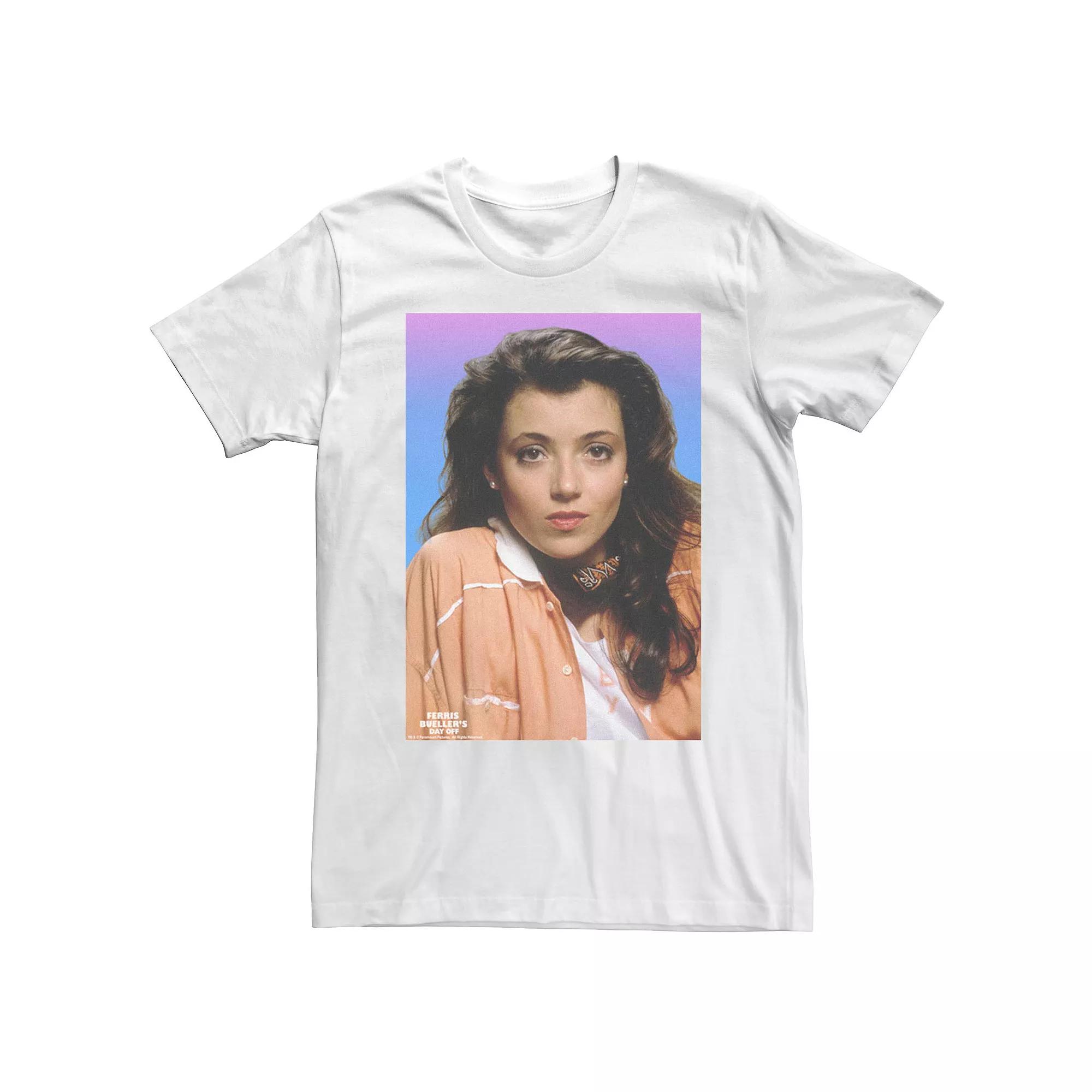 Men's Ferris Bueller's Day Off Sloane Tee, Size: Medium, White Product Image