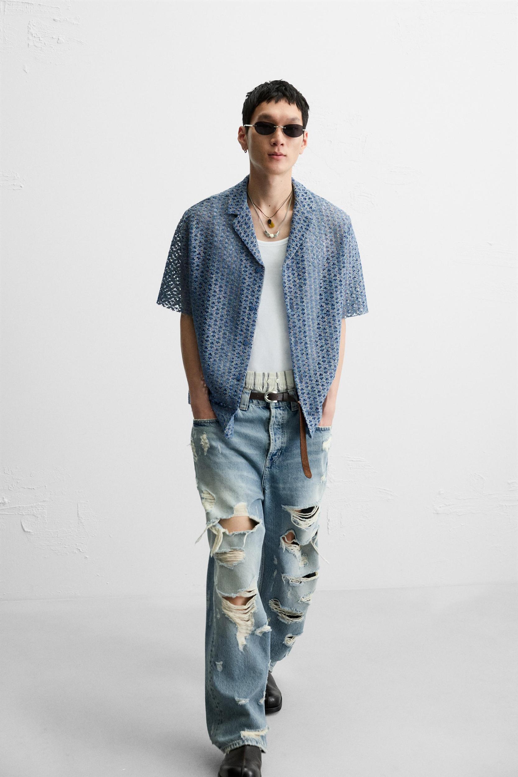 OPEN WEAVE SHIRT Product Image