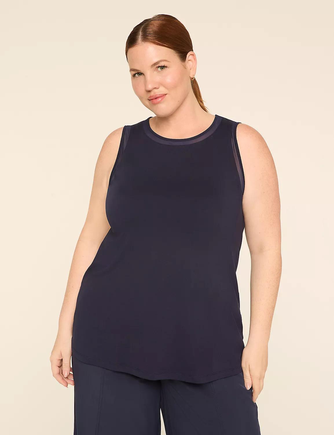 LIVI Soft Mesh-Detail Tank Product Image