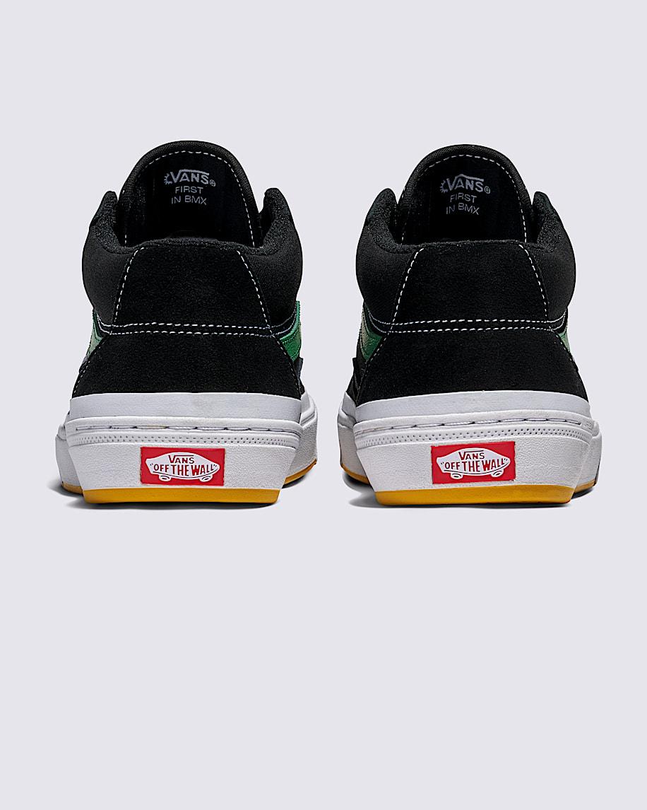 BMX Style 114 Shoe in Black / Sport Green| Vans US Product Image