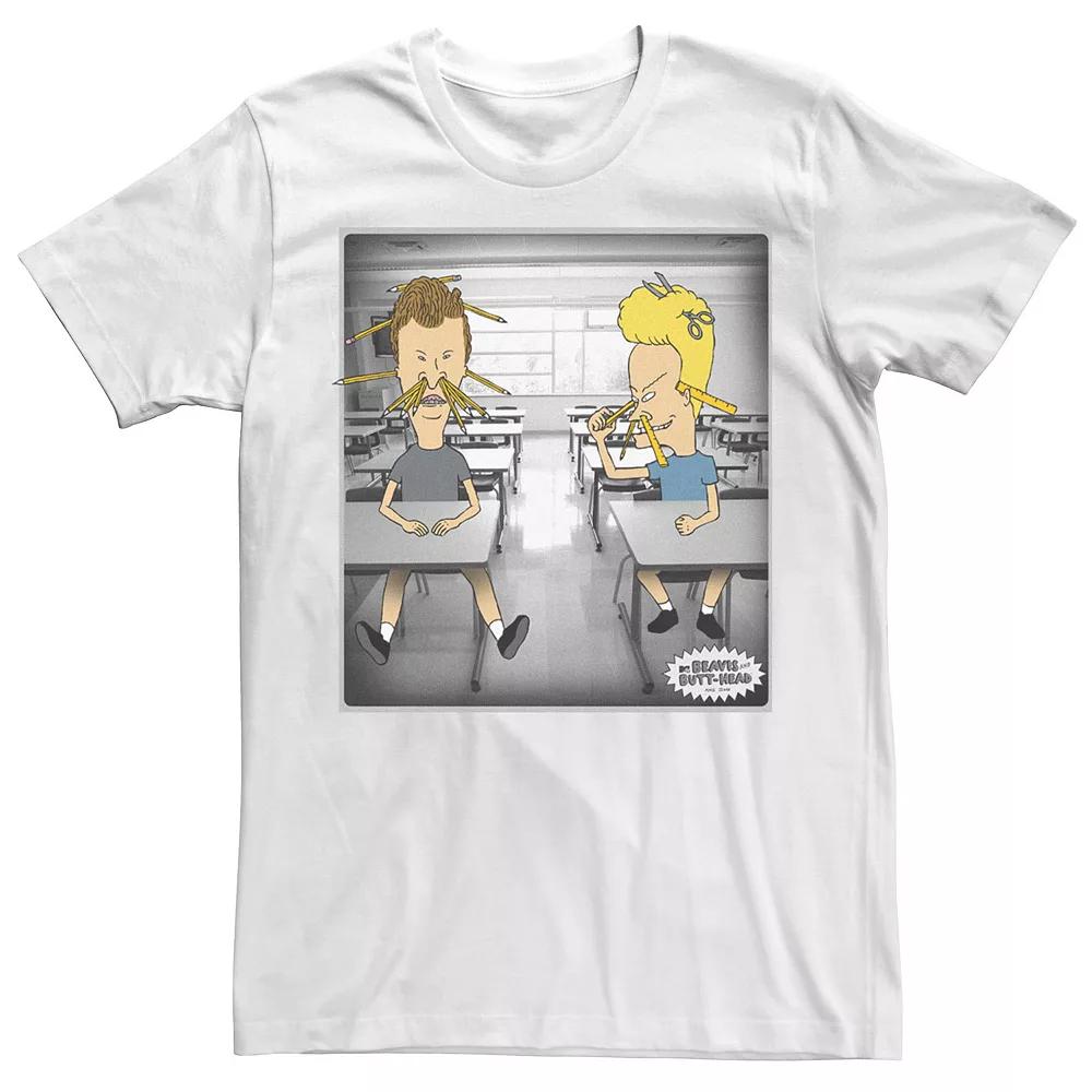 Men's Beavis And Butthead Classroom Short Sleeve Tee,  Product Image
