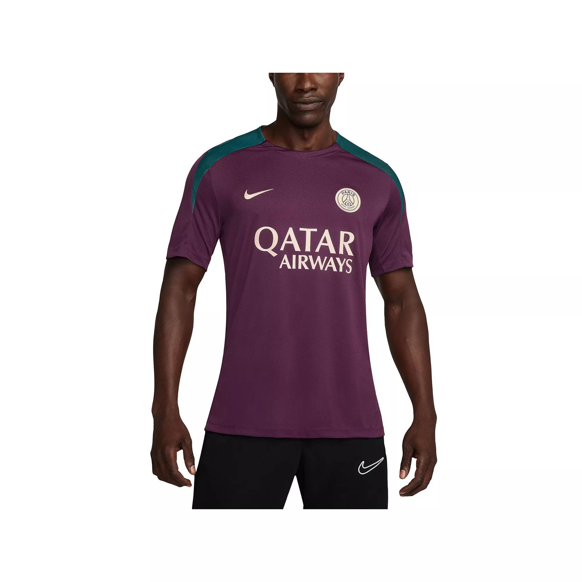 Men's Nike Burgundy Paris Saint-Germain 2024/25 Strike Performance Top,  Product Image