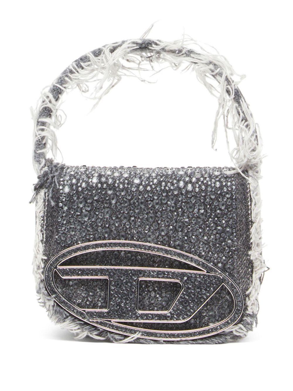 mini 1DR crystal-embellished shoulder bag Product Image
