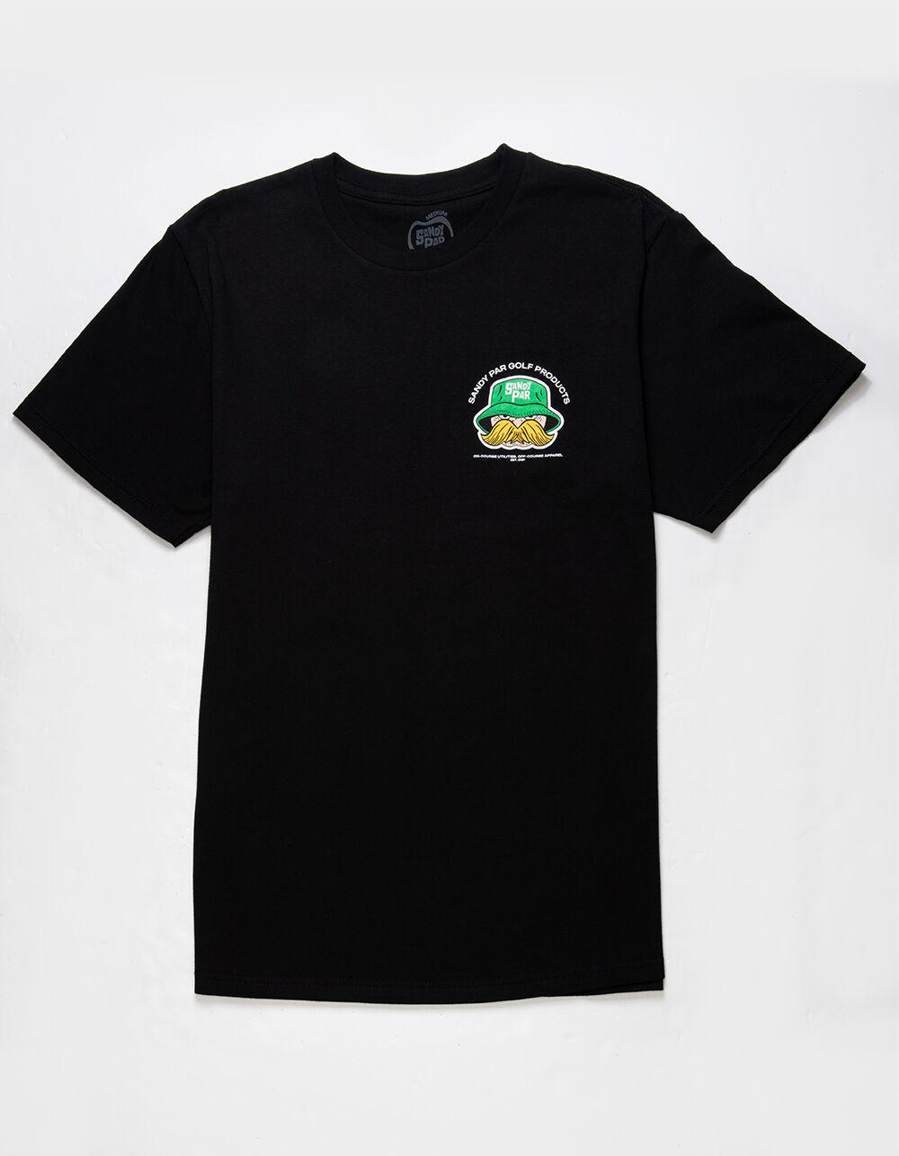 SANDY PAR Markup Logo Mens Tee - BLACK Product Image
