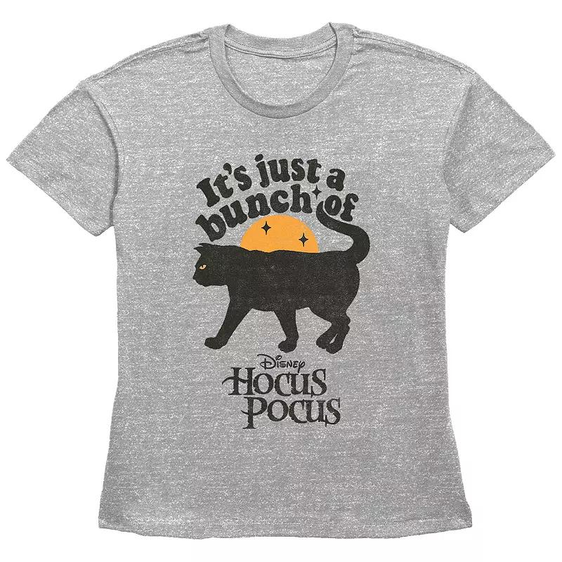 Disney's Hocus Pocus Juniors' It's Just A Bunch Of Thackery Binx Graphic Tee, Women's,  Product Image
