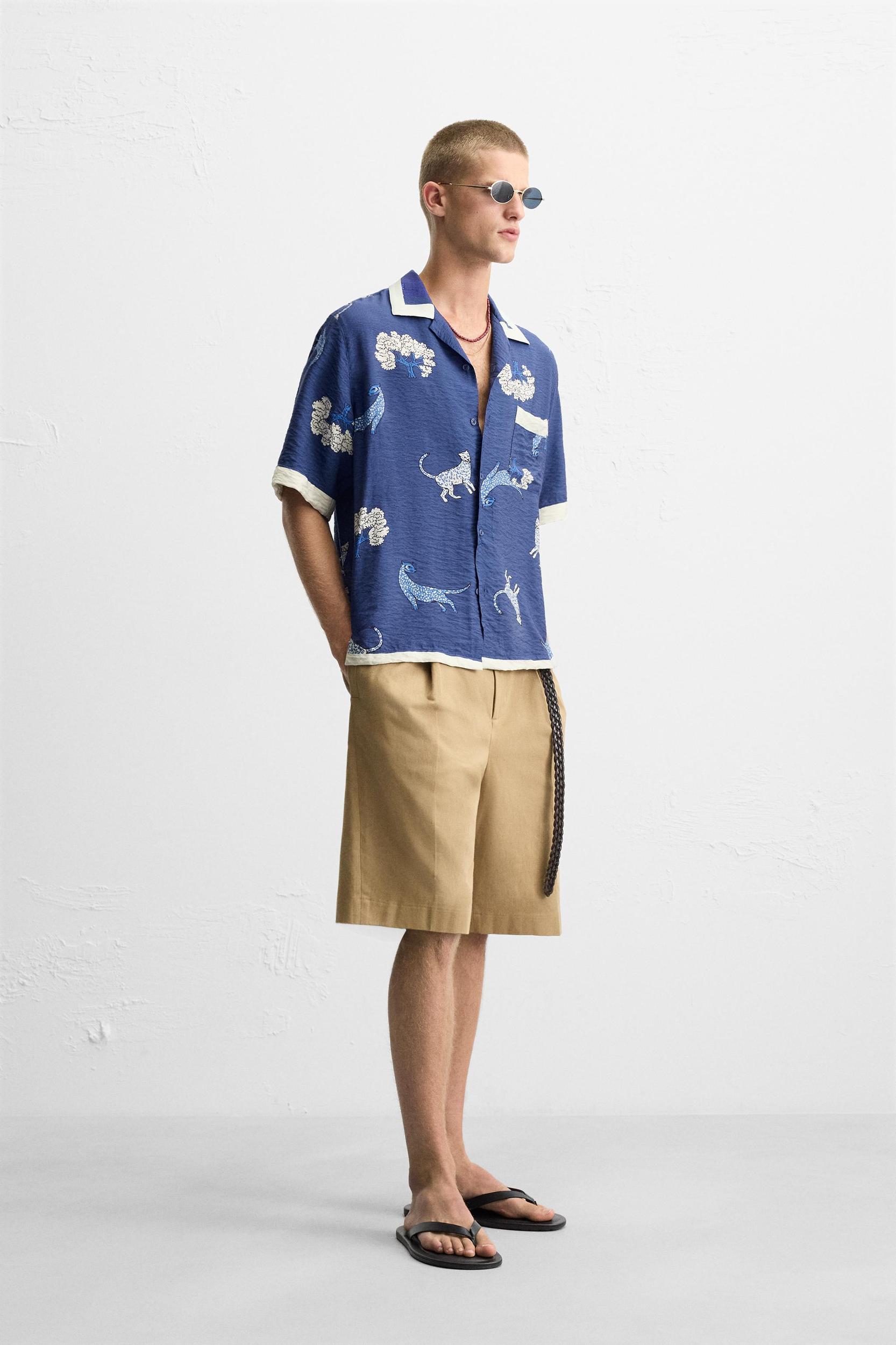 ANIMAL PRINT SHIRT Product Image