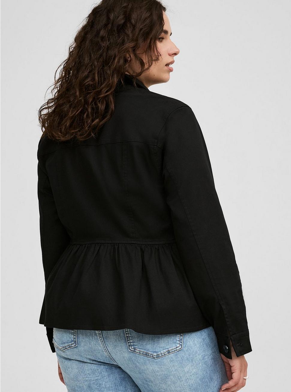 Peplum Utility Jacket Product Image