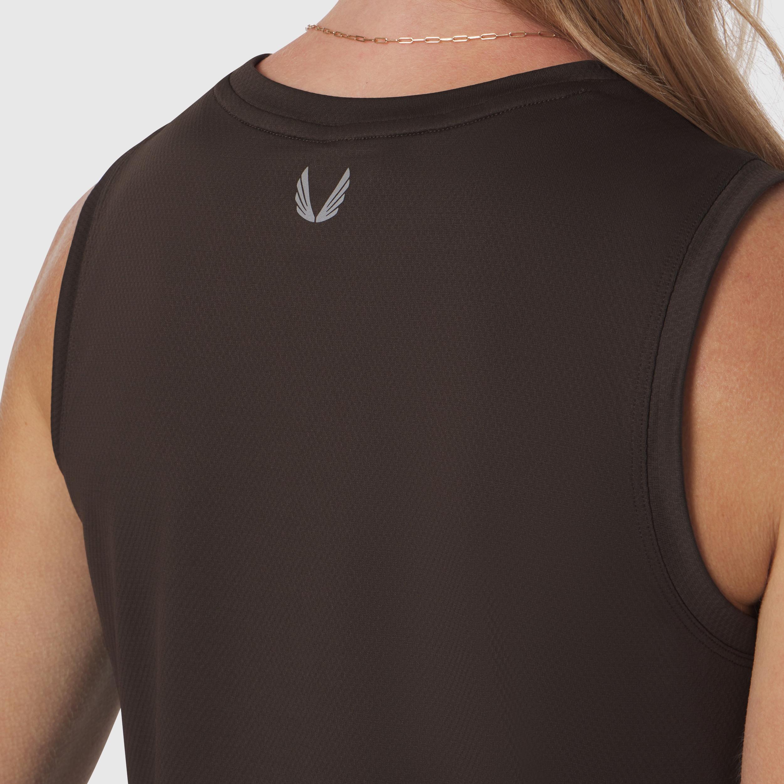 W020. AeroSilver® Tank Top - Dark Earth "RP" Product Image