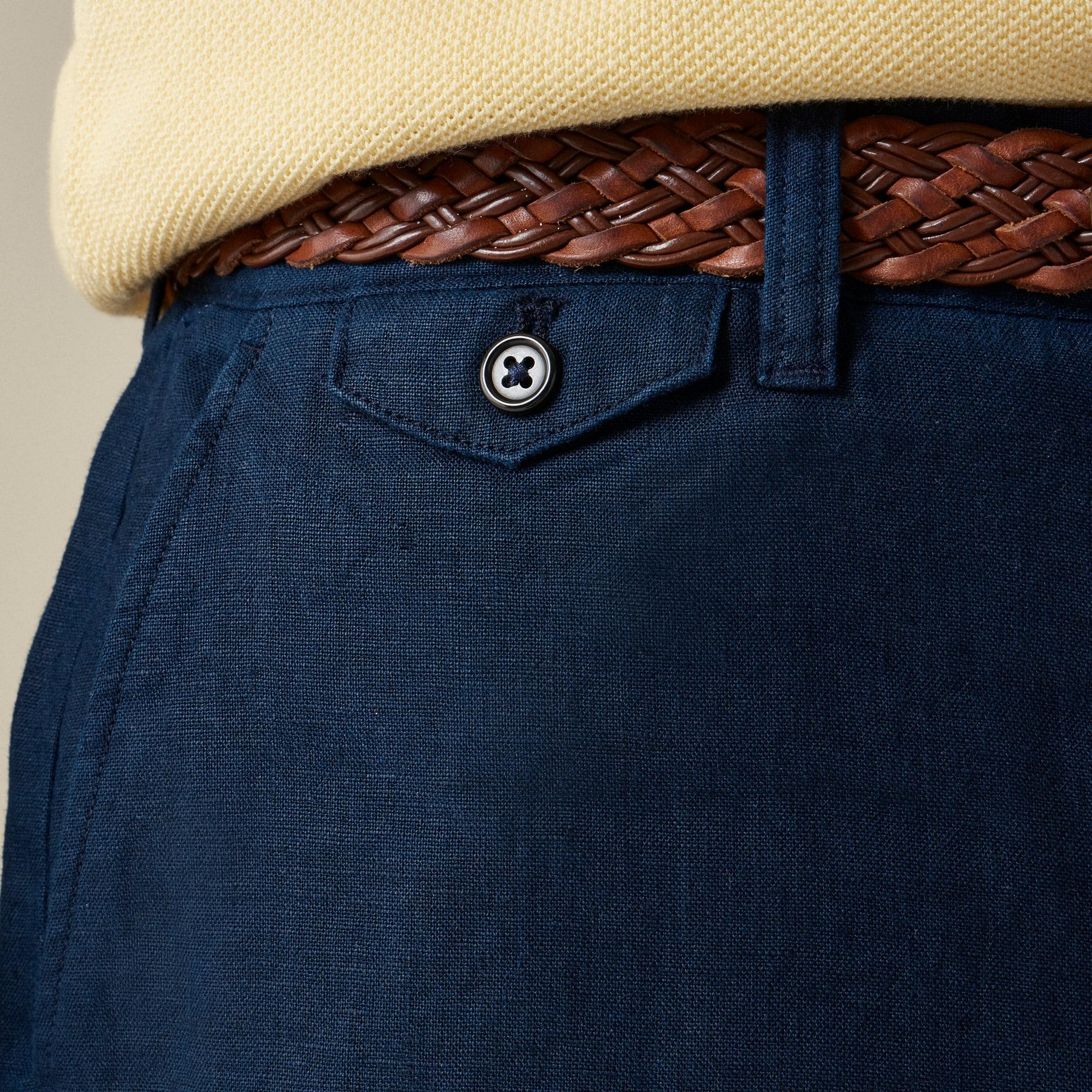 5" linen short Product Image