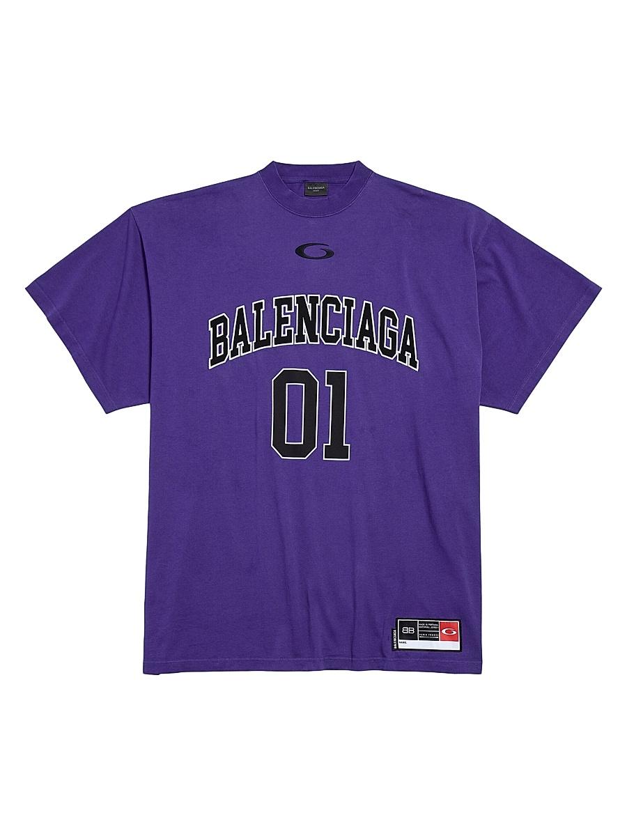 Mens Basketball Series Oversized T-Shirt Product Image