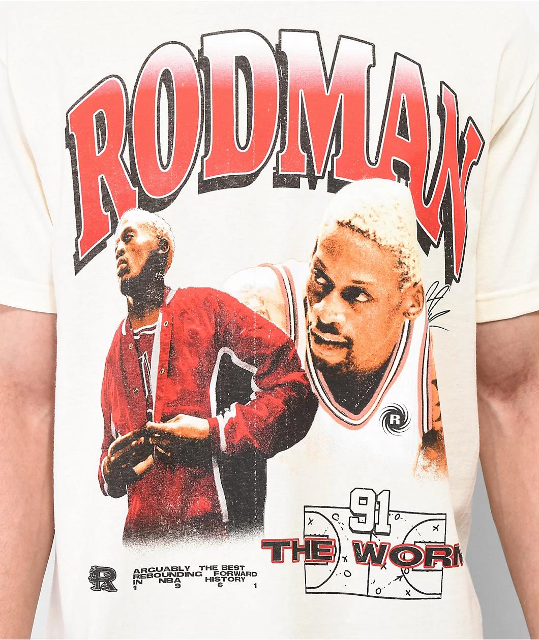 Rodman Apparel Warmup Cream T-Shirt Product Image