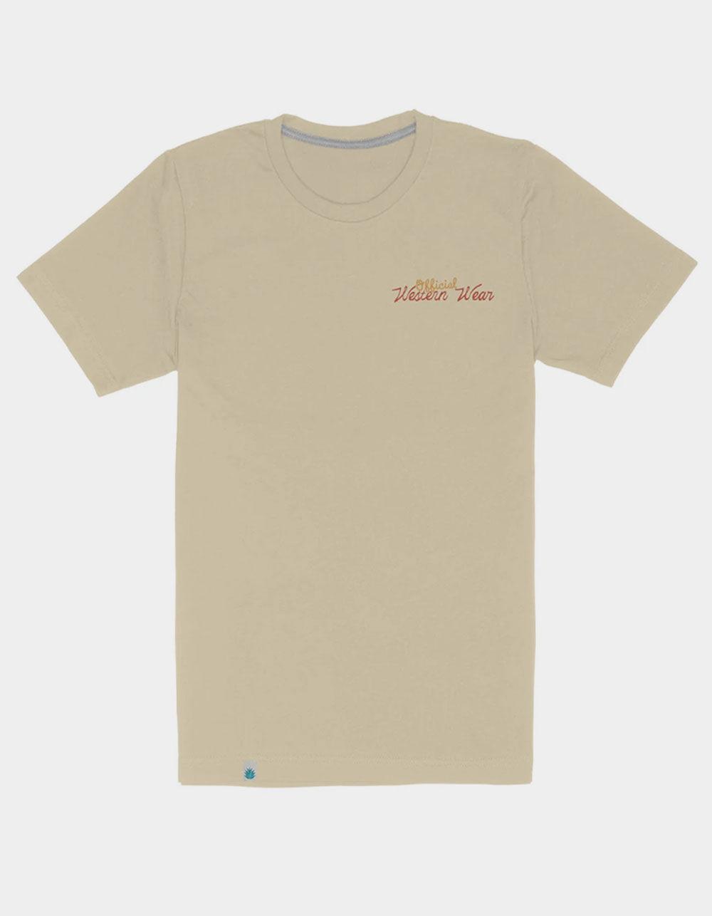 SENDERO PROVISIONS CO. Official Western Mens Tee - CREAM Product Image