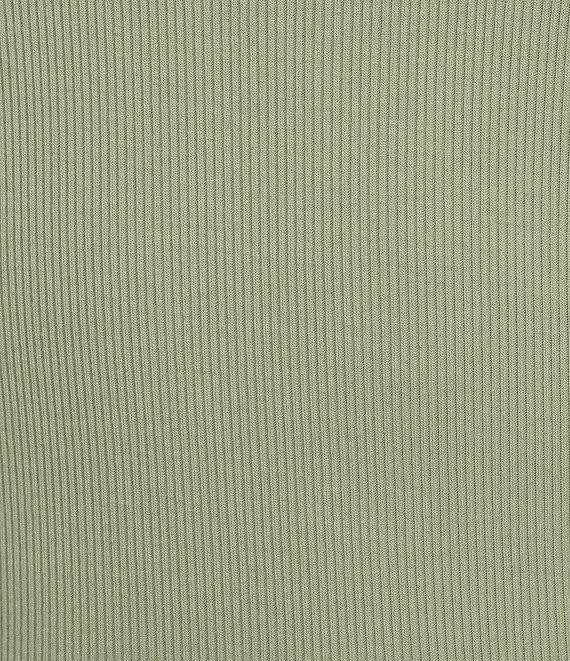 A Loves A Ribbed Knit Scoop Neck Sleeveless Tank Product Image