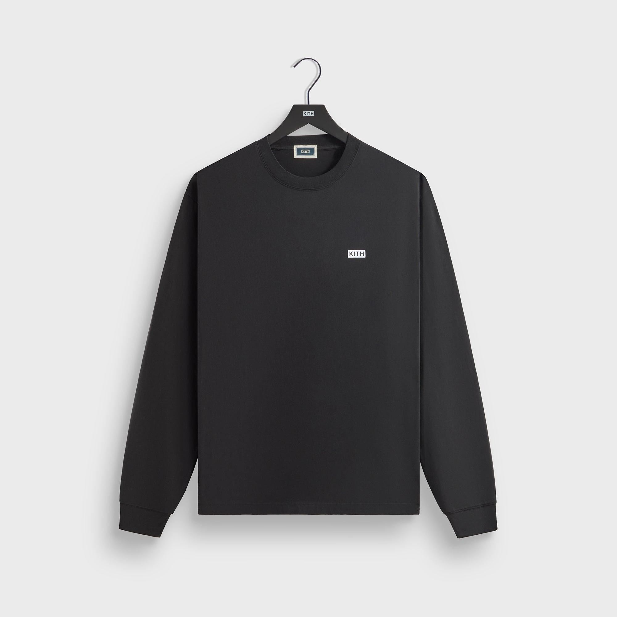 Kith Long Sleeve LAX Tee - Black Male Product Image