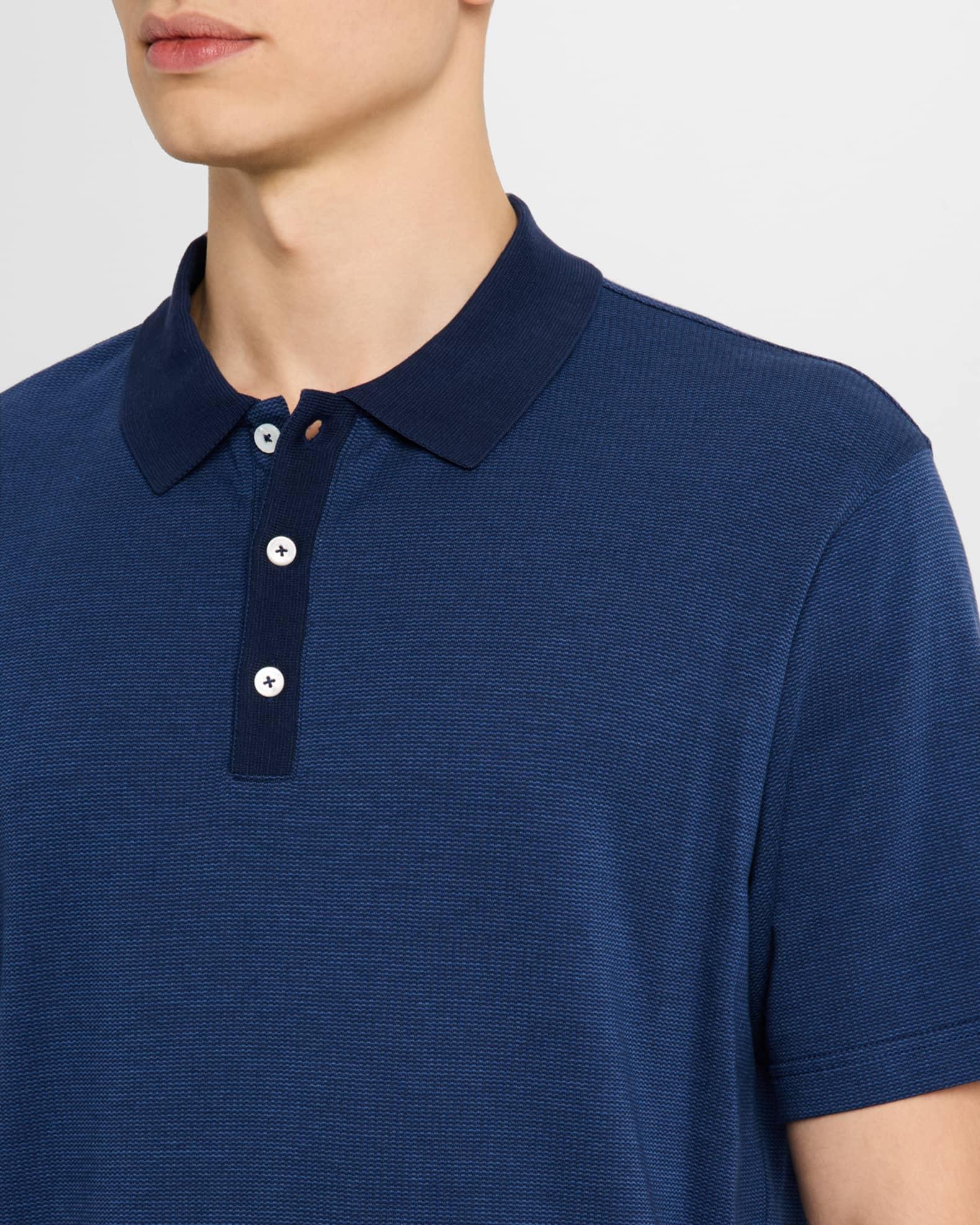 Men's Barnes Birdseye Knit Polo Shirt Product Image
