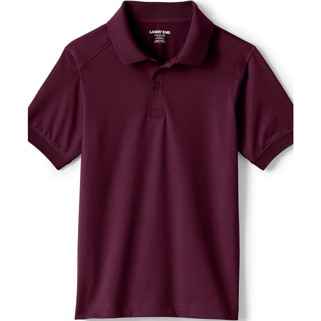 Lands' End School Uniform Kids Short Sleeve Rapid Dry Polo Shirt Product Image