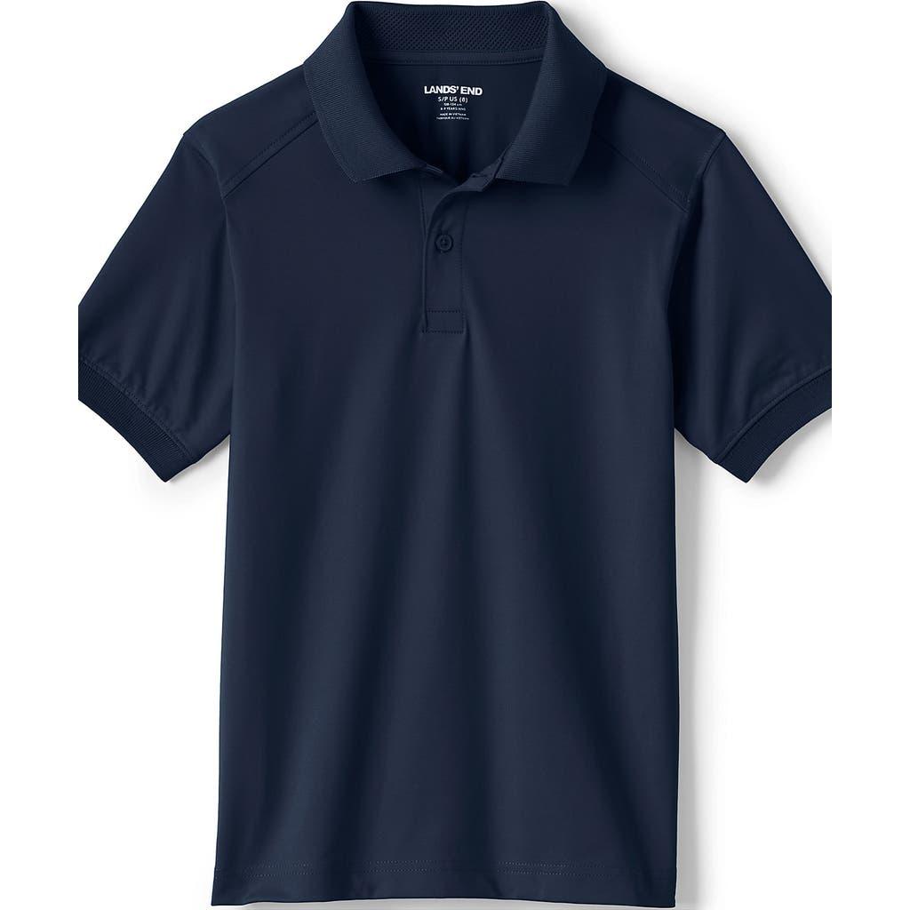 Lands' End School Uniform Kids Short Sleeve Rapid Dry Polo Shirt Product Image