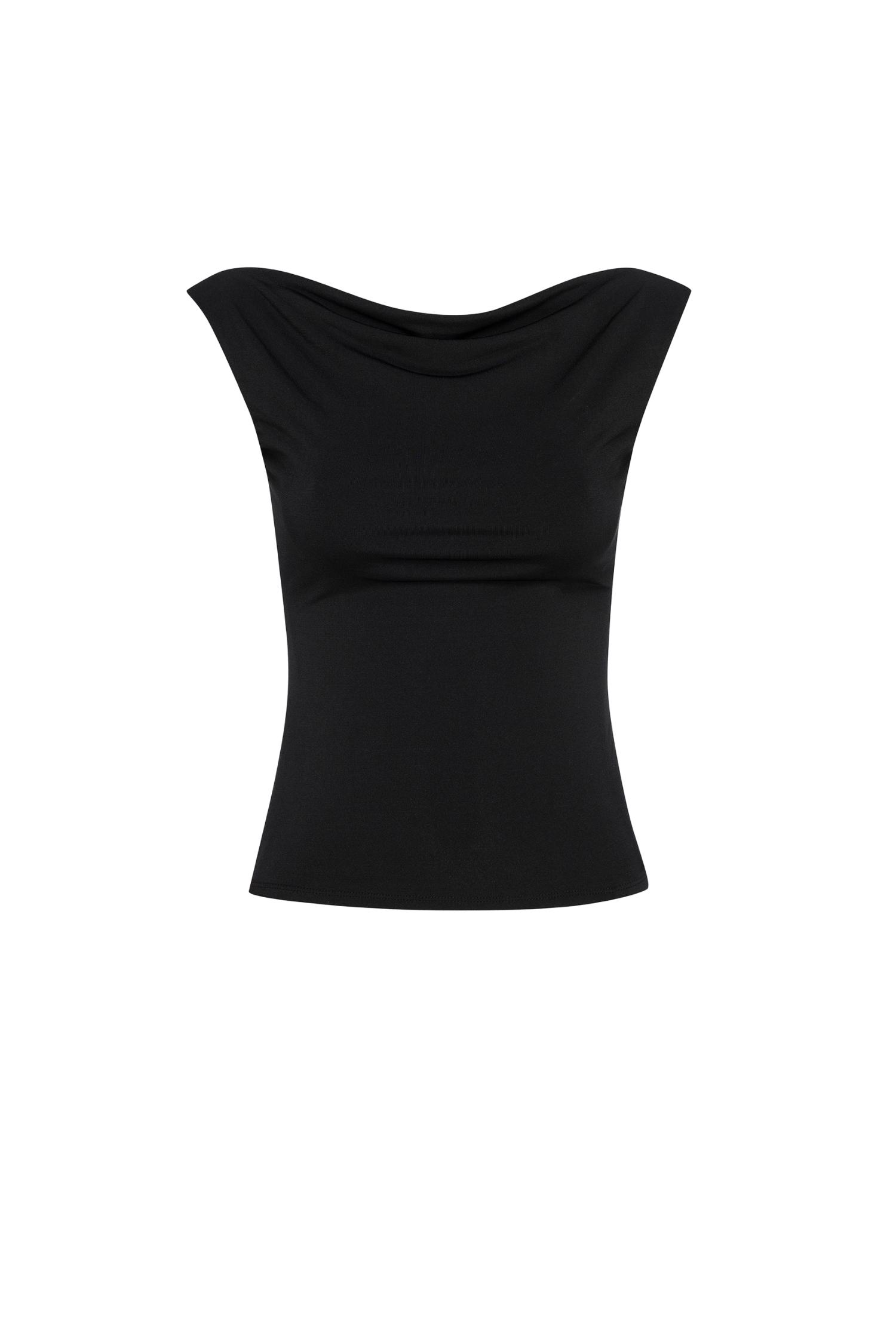 LANI TOP - BLACK Product Image