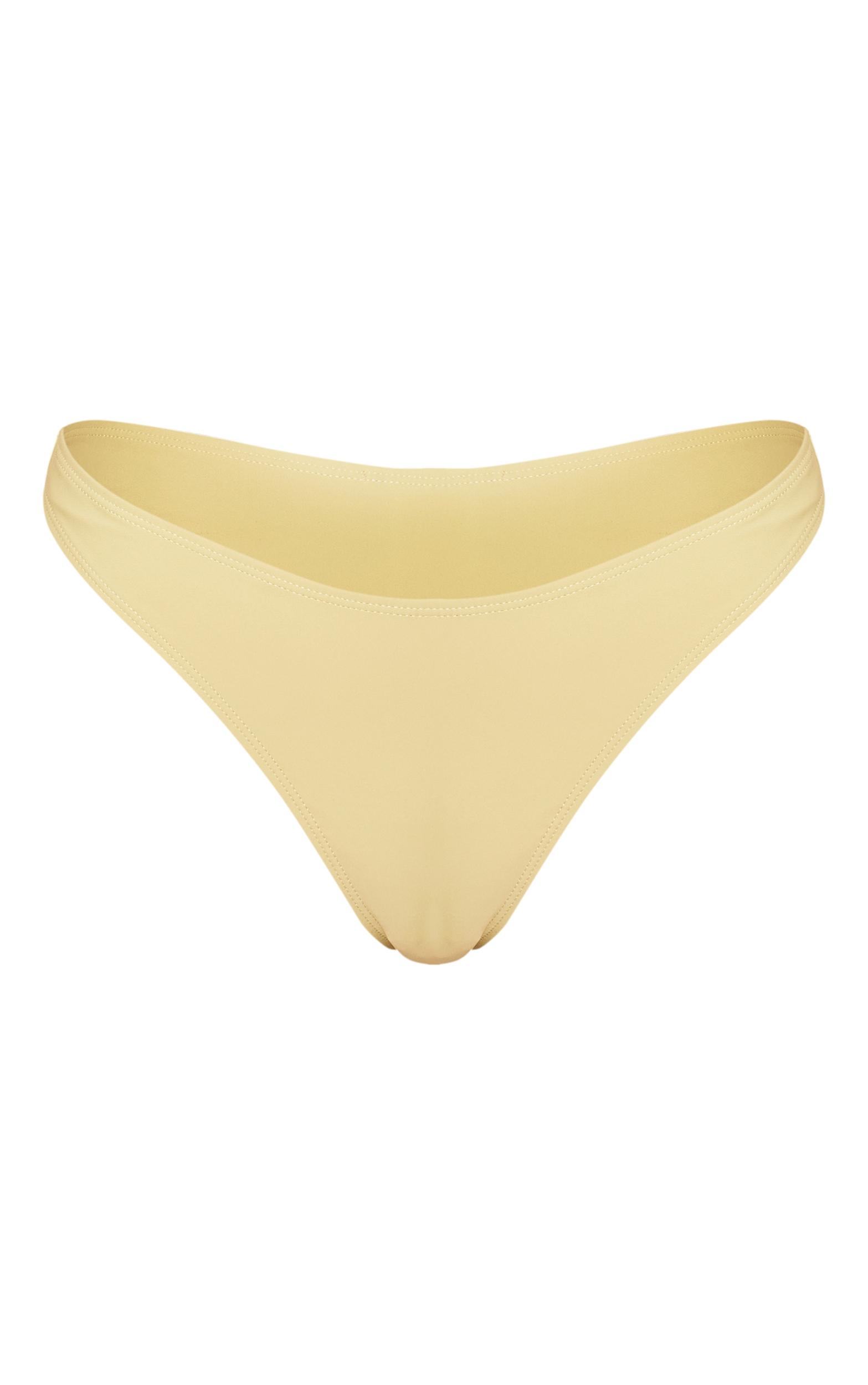 Pale Lime Boomerang Tanga Bikini Bottoms Product Image