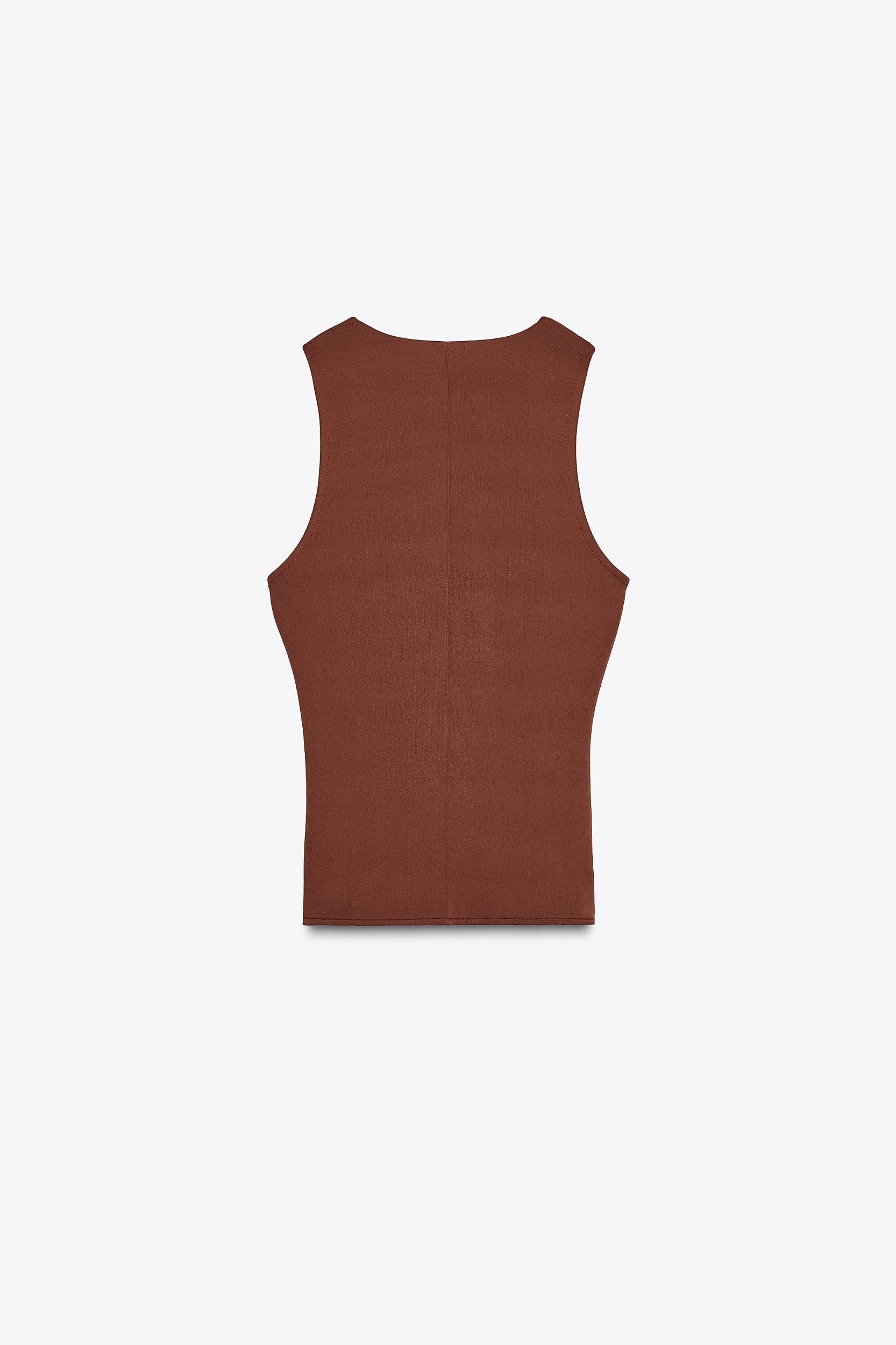 RIBBON CORSET TOP Product Image