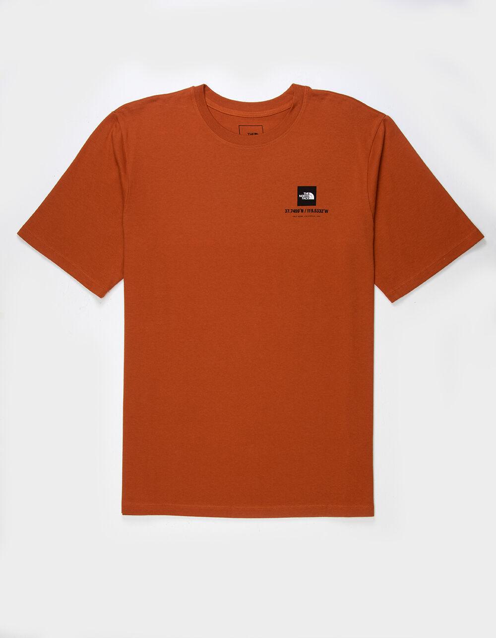 THE NORTH FACE Coordinates Mens Tee - BURGUNDY Product Image