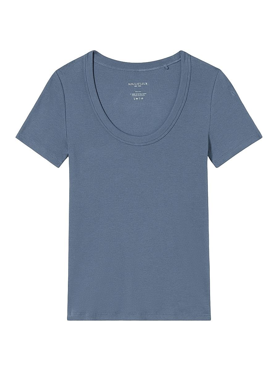 Womens Avi Scoopneck T-Shirt Product Image