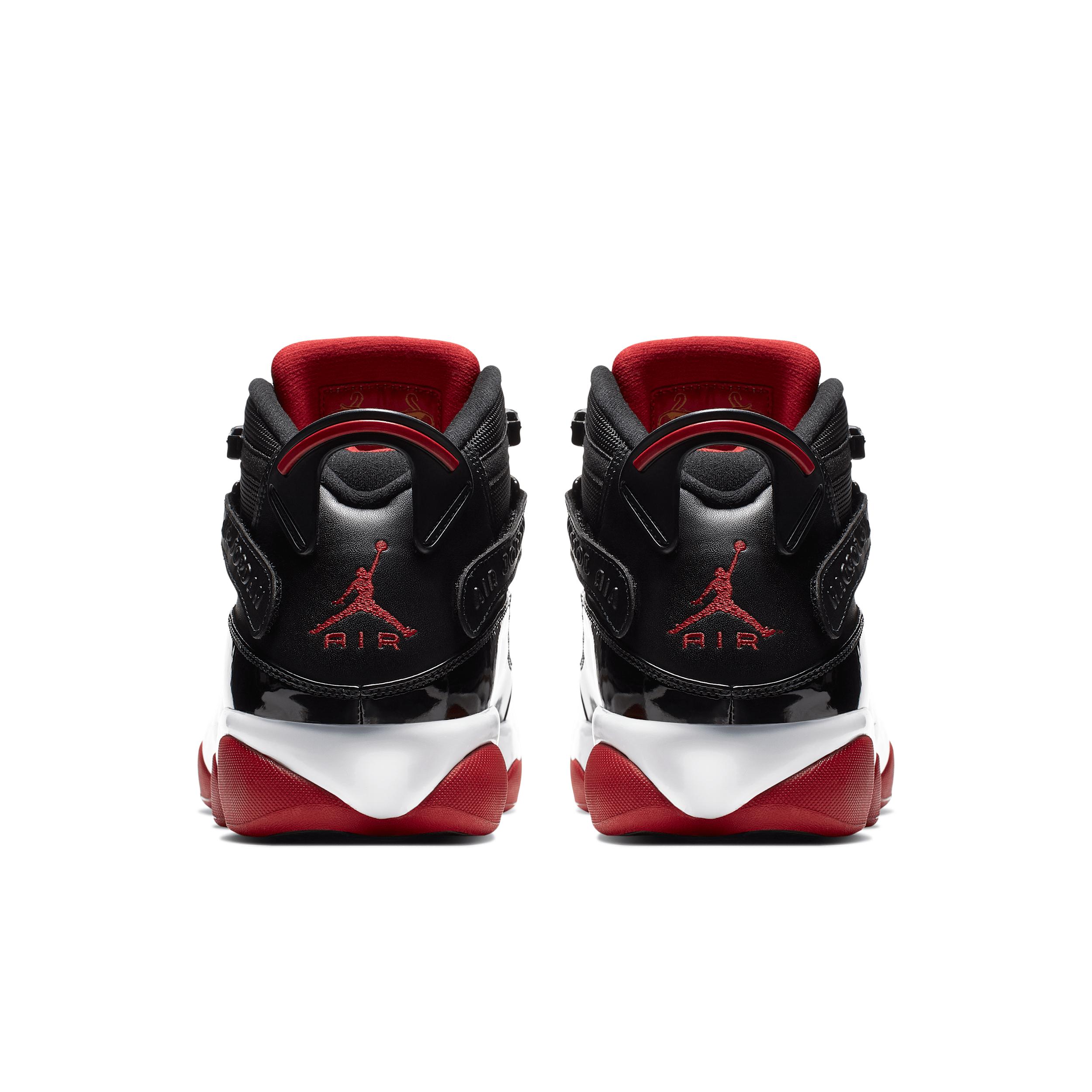 Jordan Mens Jordan 6 Rings - Mens Shoes Varsity Red/Black/White Product Image
