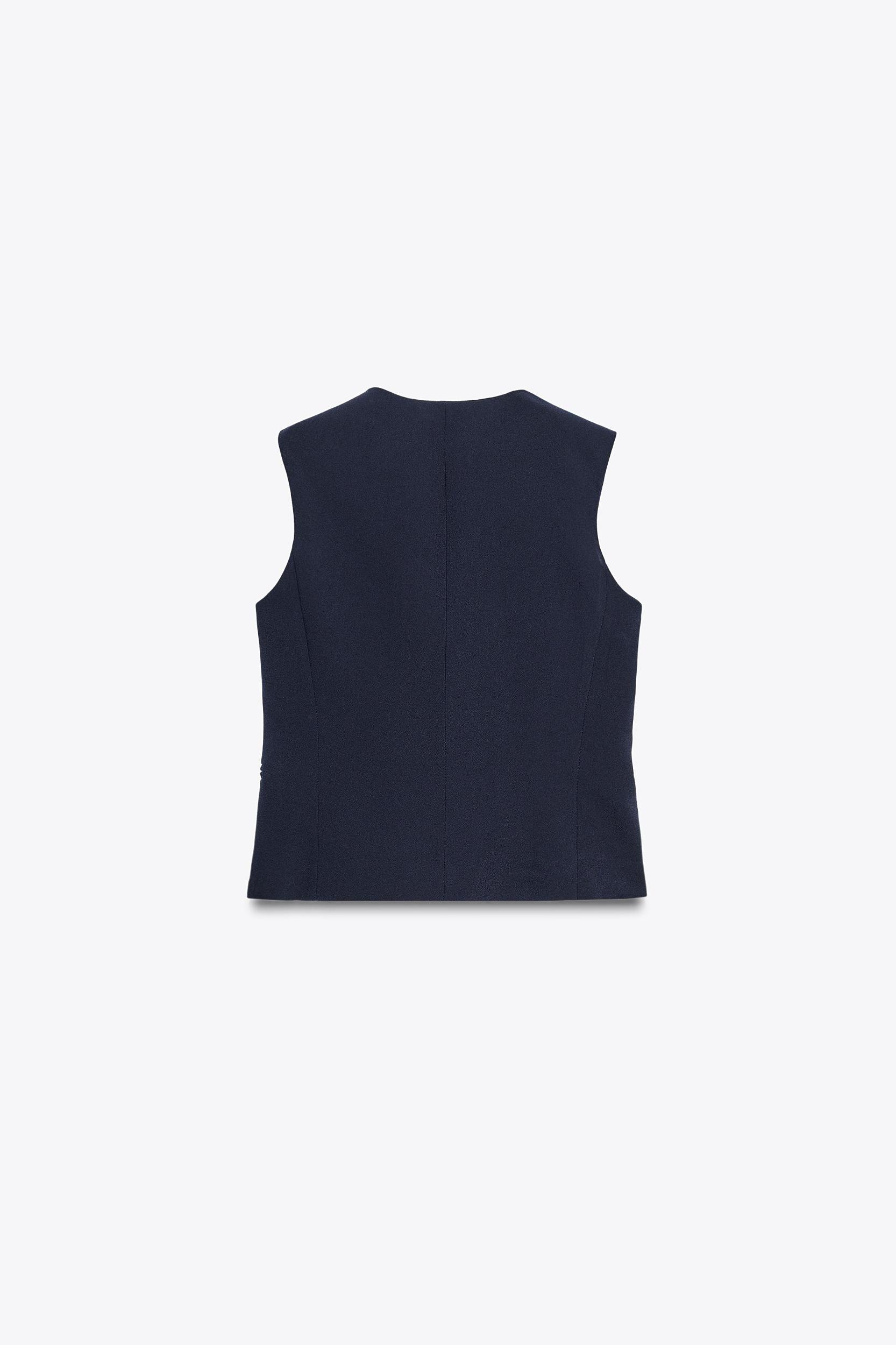 ZW COLLECTION ASYMMETRIC VEST Product Image